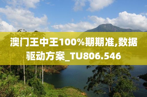 澳门王中王100%期期准,数据驱动方案_TU806.546