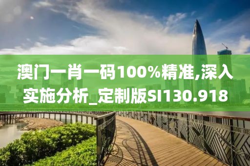 澳门一肖一码100%精准,深入实施分析_定制版SI130.918