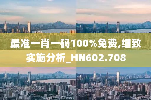 最准一肖一码100%免费,细致实施分析_HN602.708
