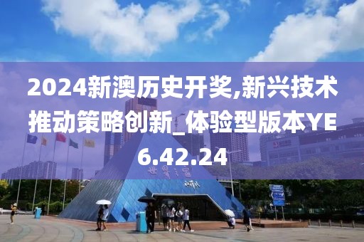 2024新澳历史开奖,新兴技术推动策略创新_体验型版本YE6.42.24
