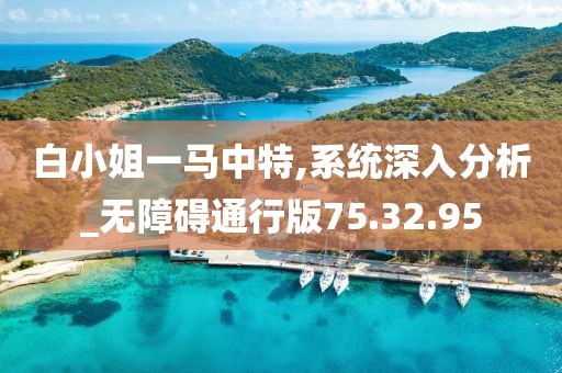 白小姐一马中特,系统深入分析_无障碍通行版75.32.95