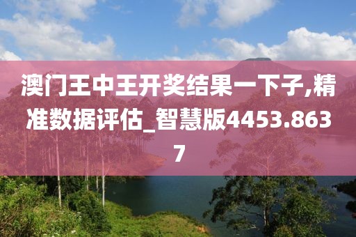 澳门王中王开奖结果一下子,精准数据评估_智慧版4453.8637