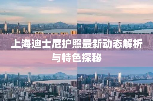 上海迪士尼护照最新动态解析与特色探秘