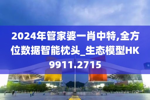 2024年管家婆一肖中特,全方位数据智能枕头_生态模型HK9911.2715