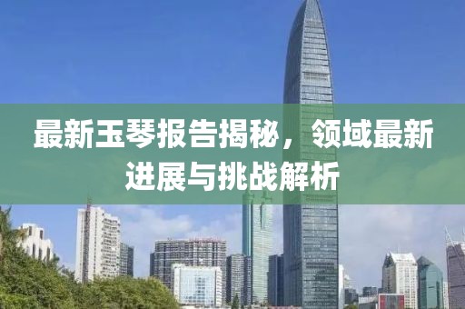 最新玉琴报告揭秘，领域最新进展与挑战解析