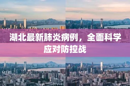 湖北最新肺炎病例，全面科学应对防控战
