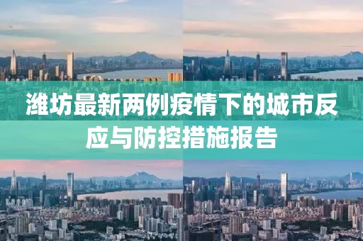 潍坊最新两例疫情下的城市反应与防控措施报告
