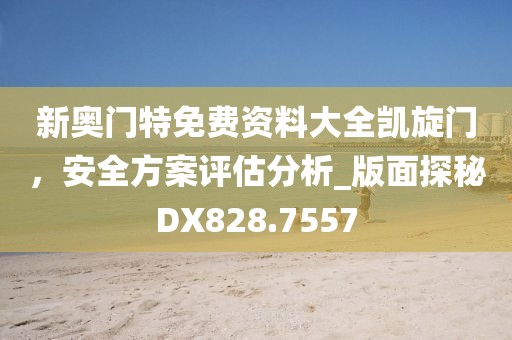 新奥门特免费资料大全凯旋门，安全方案评估分析_版面探秘DX828.7557