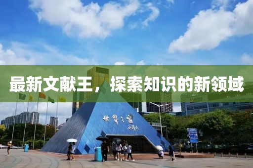 最新文献王，探索知识的新领域