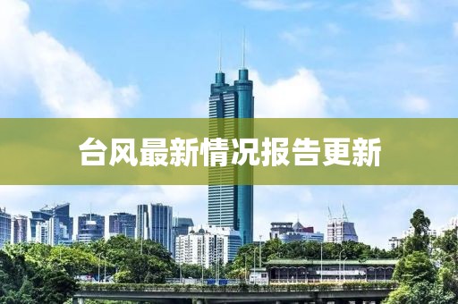 台风最新情况报告更新