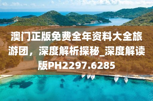 澳门正版免费全年资料大全旅游团，深度解析探秘_深度解读版PH2297.6285