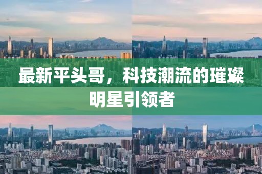 最新平头哥，科技潮流的璀璨明星引领者