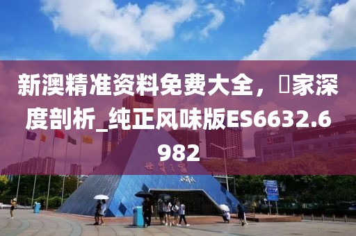 新澳精准资料免费大全，專家深度剖析_纯正风味版ES6632.6982