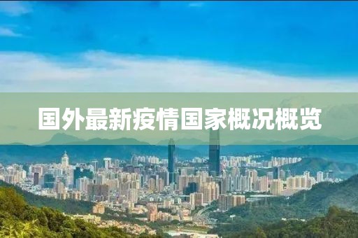 国外最新疫情国家概况概览