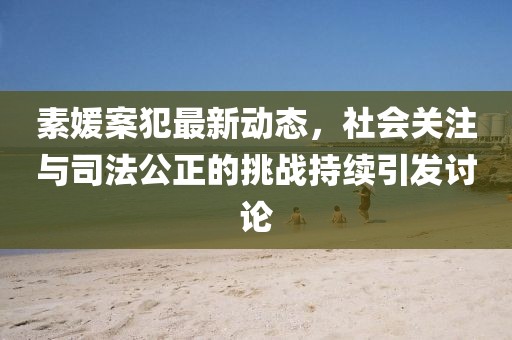 素媛案犯最新动态，社会关注与司法公正的挑战持续引发讨论