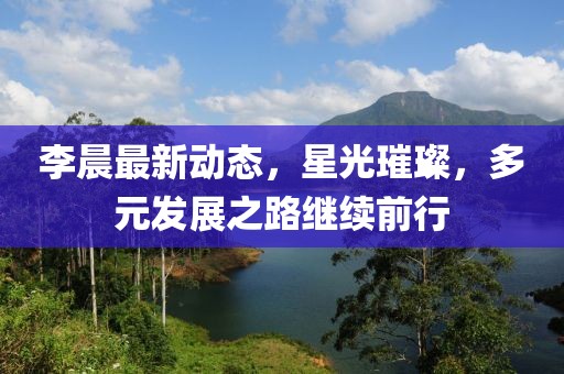 李晨最新动态，星光璀璨，多元发展之路继续前行