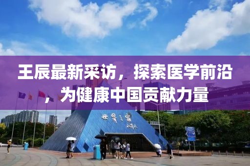 王辰最新采访，探索医学前沿，为健康中国贡献力量