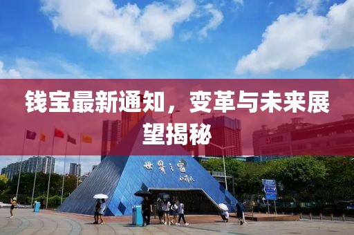 钱宝最新通知，变革与未来展望揭秘
