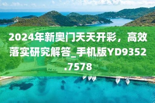 2024年新奥门天天开彩，高效落实研究解答_手机版YD9352.7578