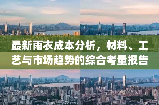 最新雨衣成本分析，材料、工艺与市场趋势的综合考量报告