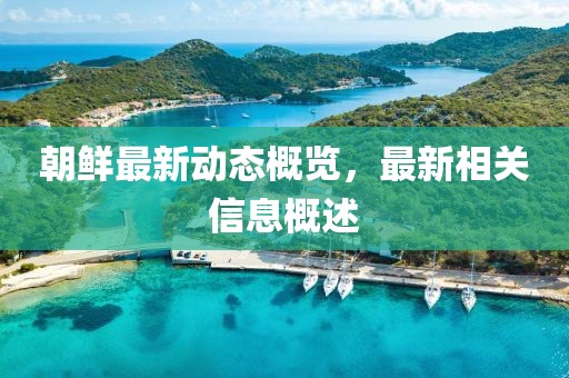 朝鲜最新动态概览，最新相关信息概述