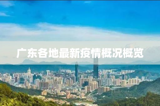 广东各地最新疫情概况概览