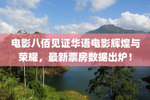 电影八佰见证华语电影辉煌与荣耀，最新票房数据出炉！