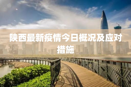 陕西最新疫情今日概况及应对措施