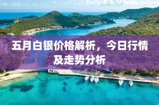 五月白银价格解析，今日行情及走势分析