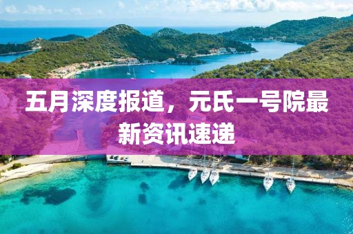 五月深度报道，元氏一号院最新资讯速递