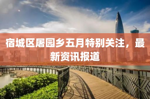 宿城区屠园乡五月特别关注，最新资讯报道