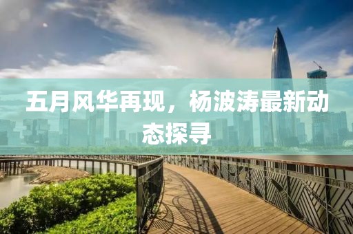 五月风华再现，杨波涛最新动态探寻
