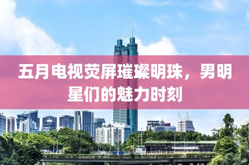 五月电视荧屏璀璨明珠，男明星们的魅力时刻
