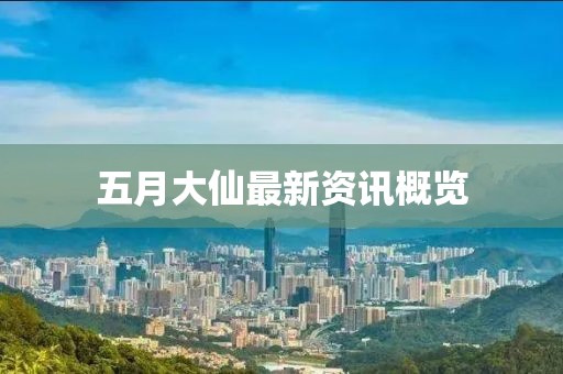 五月大仙最新资讯概览