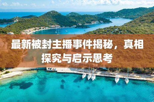 最新被封主播事件揭秘，真相探究与启示思考