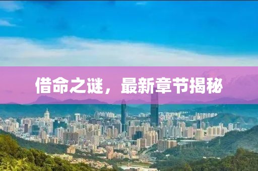 借命之谜，最新章节揭秘