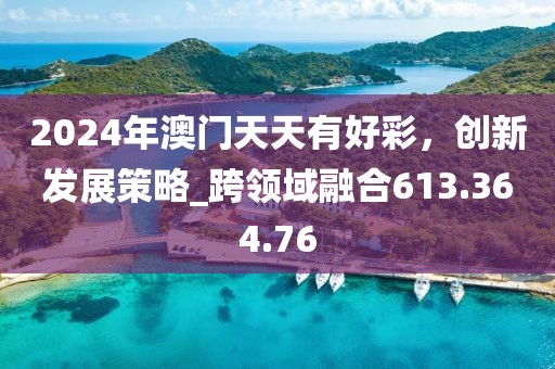 2024年澳门天天有好彩，创新发展策略_跨领域融合613.364.76