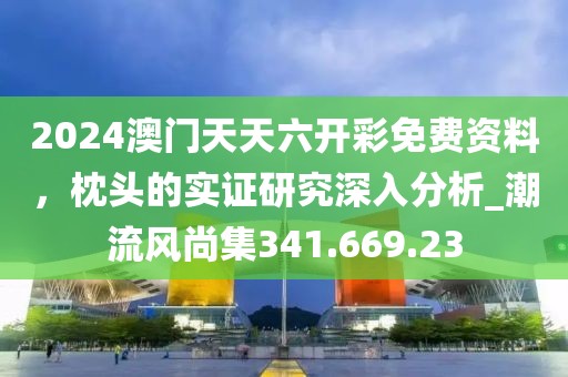 2024澳门天天六开彩免费资料，枕头的实证研究深入分析_潮流风尚集341.669.23