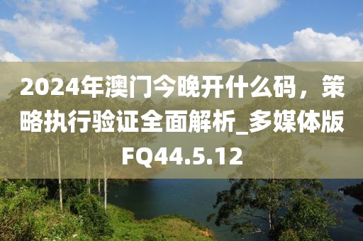2024年澳门今晚开什么码，策略执行验证全面解析_多媒体版FQ44.5.12