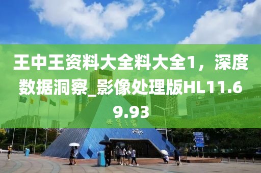王中王资料大全料大全1，深度数据洞察_影像处理版HL11.69.93