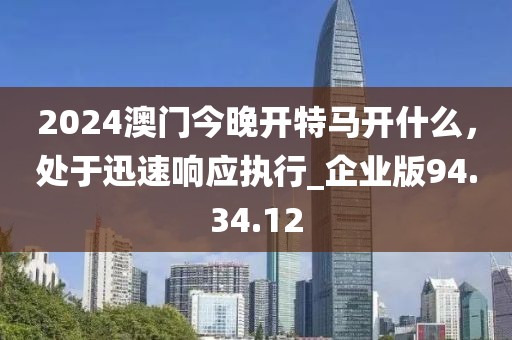 2024澳门今晚开特马开什么，处于迅速响应执行_企业版94.34.12