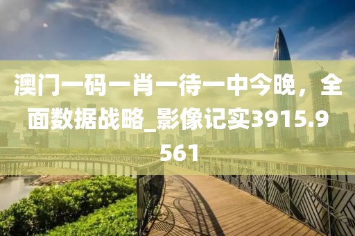 澳门一码一肖一待一中今晚，全面数据战略_影像记实3915.9561