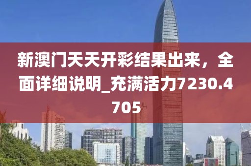 新澳门天天开彩结果出来，全面详细说明_充满活力7230.4705