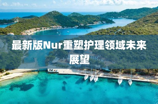 最新版Nur重塑护理领域未来展望