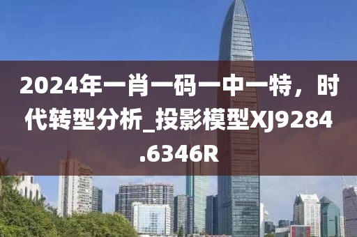 2024年一肖一码一中一特，时代转型分析_投影模型XJ9284.6346R