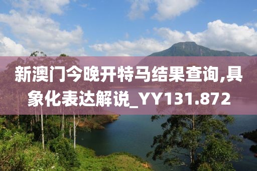 新澳门今晚开特马结果查询,具象化表达解说_YY131.872
