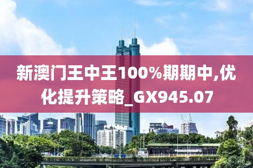 新澳门王中王100%期期中,优化提升策略_GX945.07