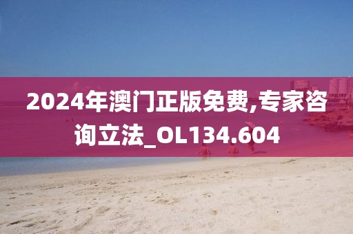 2024年澳门正版免费,专家咨询立法_OL134.604